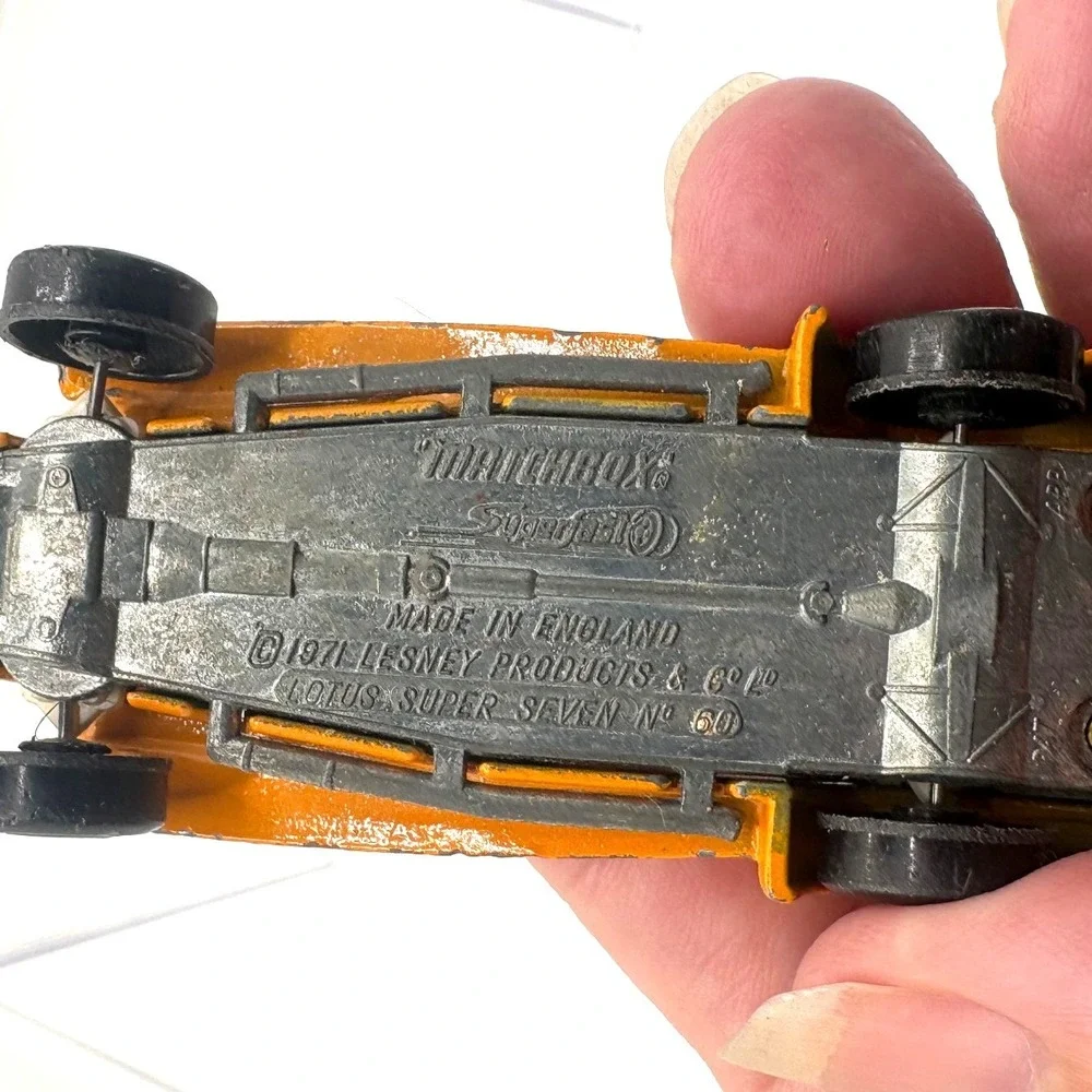 Vintage Matchbox Lesney Superfast Lot Ferrari Berlinetta Lotus Super Seven AMX